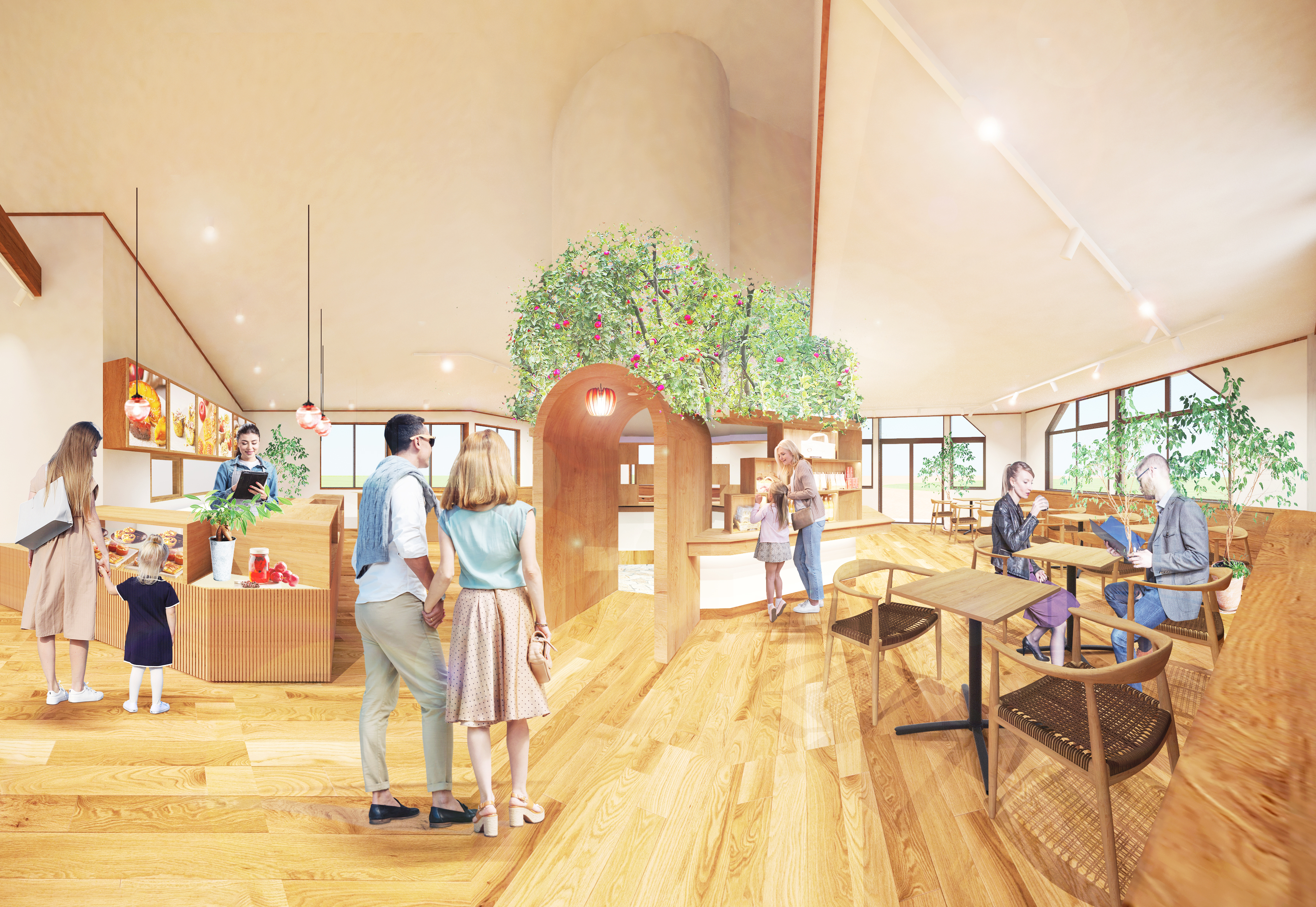 奥入瀬ブルワリーレストラン&あら、りんご。青森ファクトリーグランドオープン4