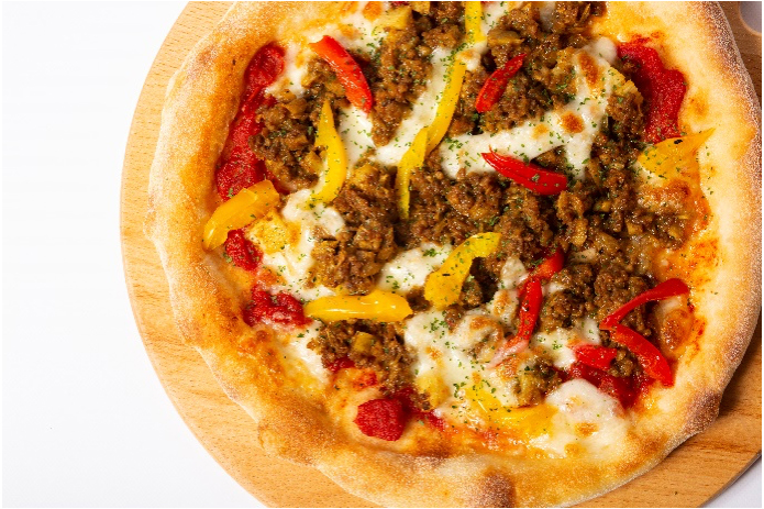 シャキッと!ごぼっと!きんぴらピザ