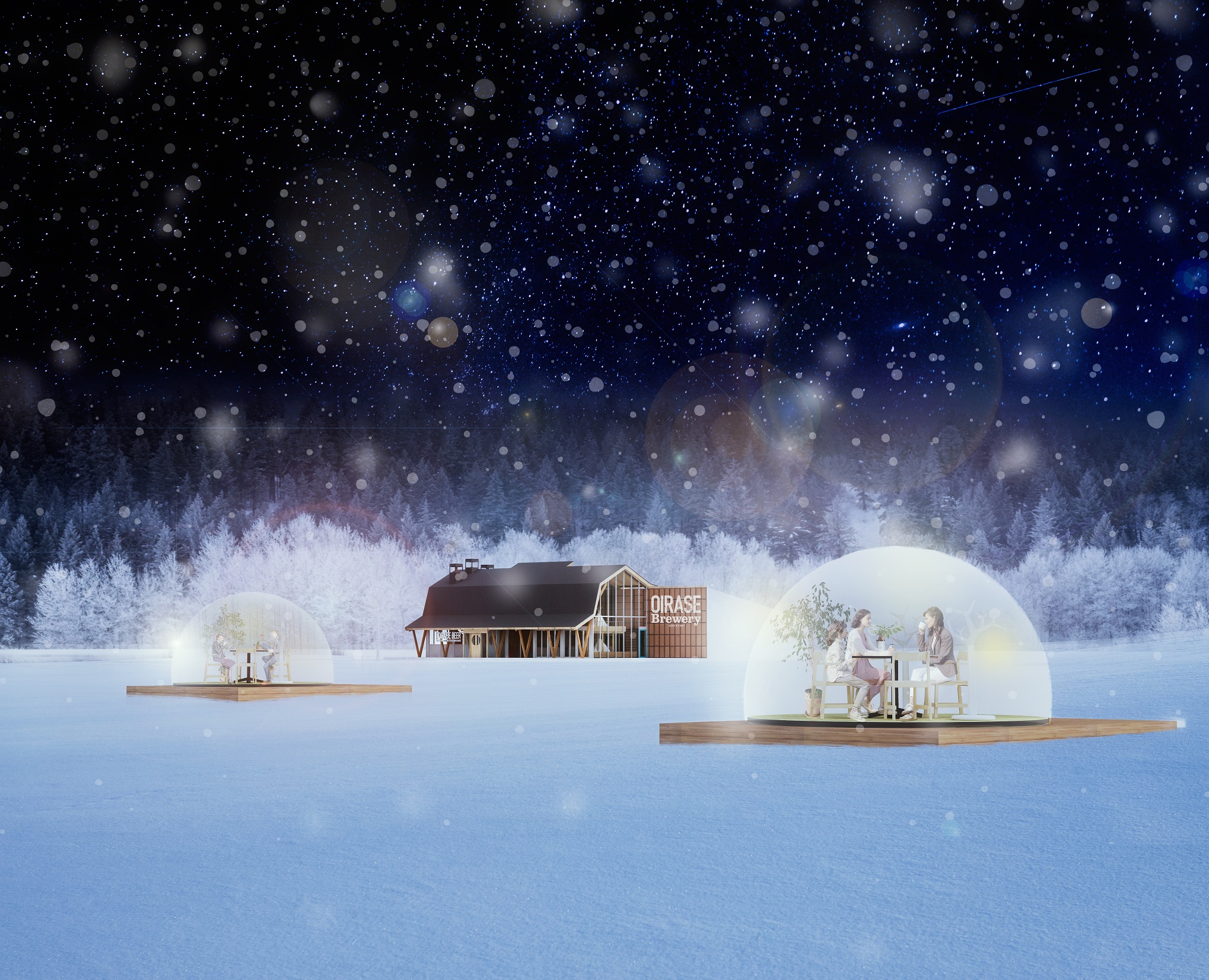 奥入瀬かまくらドームレストラン2